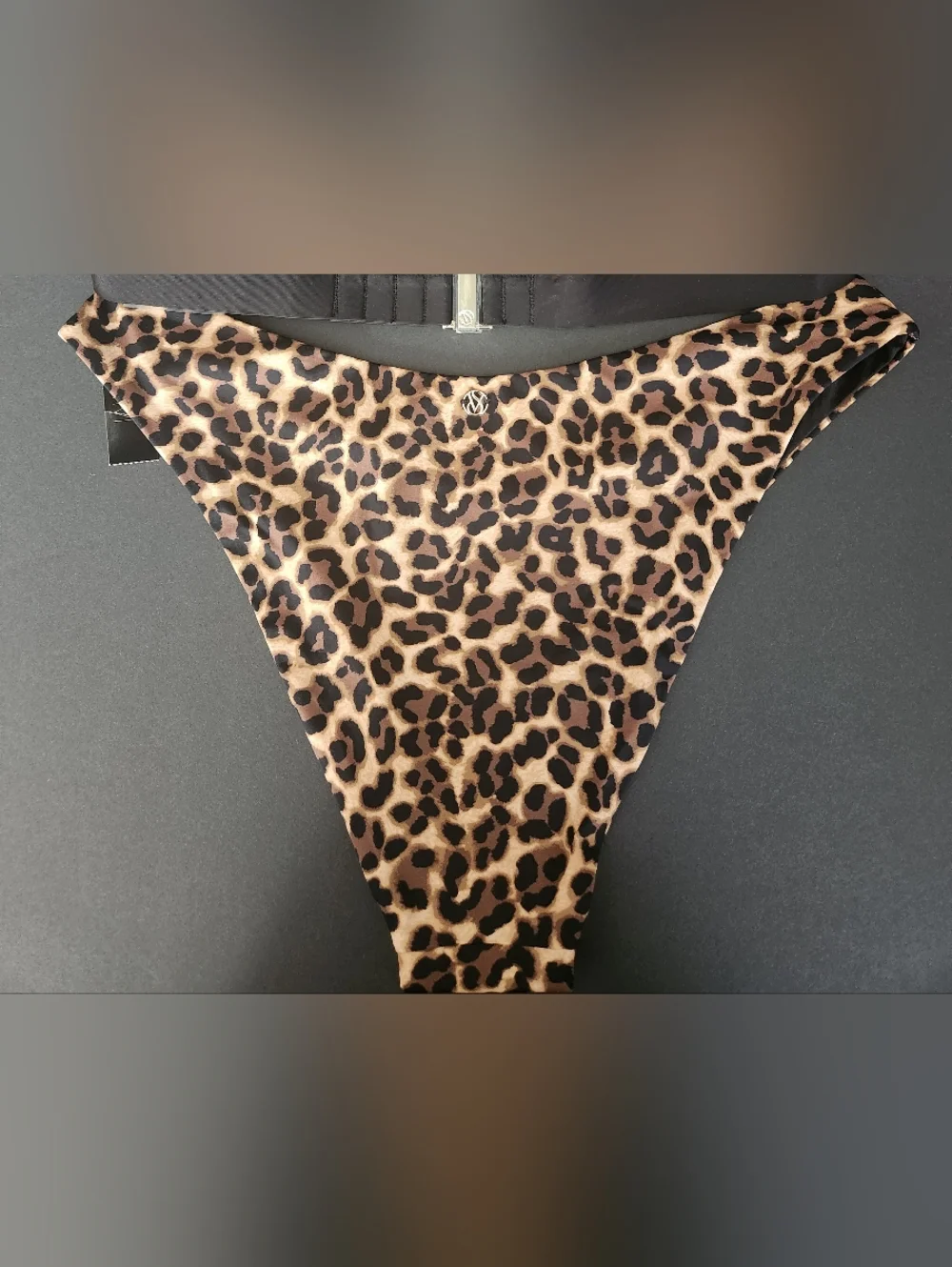XXL Victoria's Secret Swim Brazilian Bikini Bottom True Cat Leopard